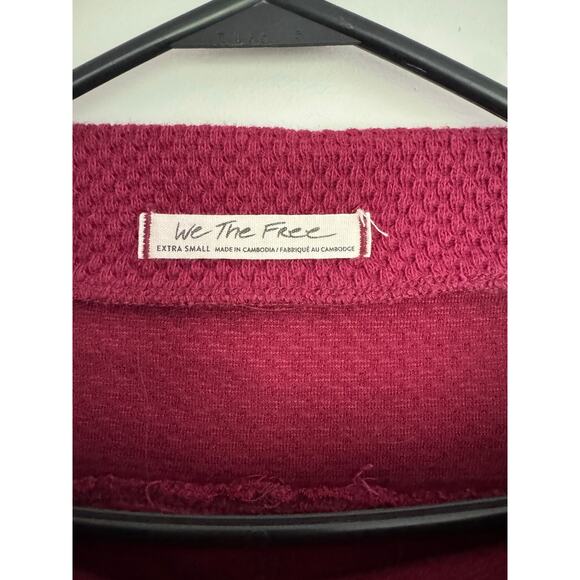 We the Free bunny tee with boat neck and bell sleeves, oversized - Picture 7 of 7